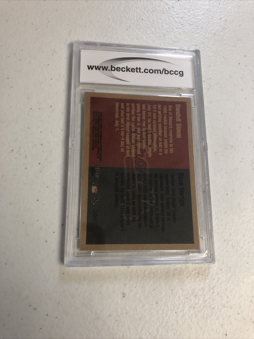 2000 Fleer Tradition Team Prospects Randall Simon Dave Cortes #396 RC BCCG 10