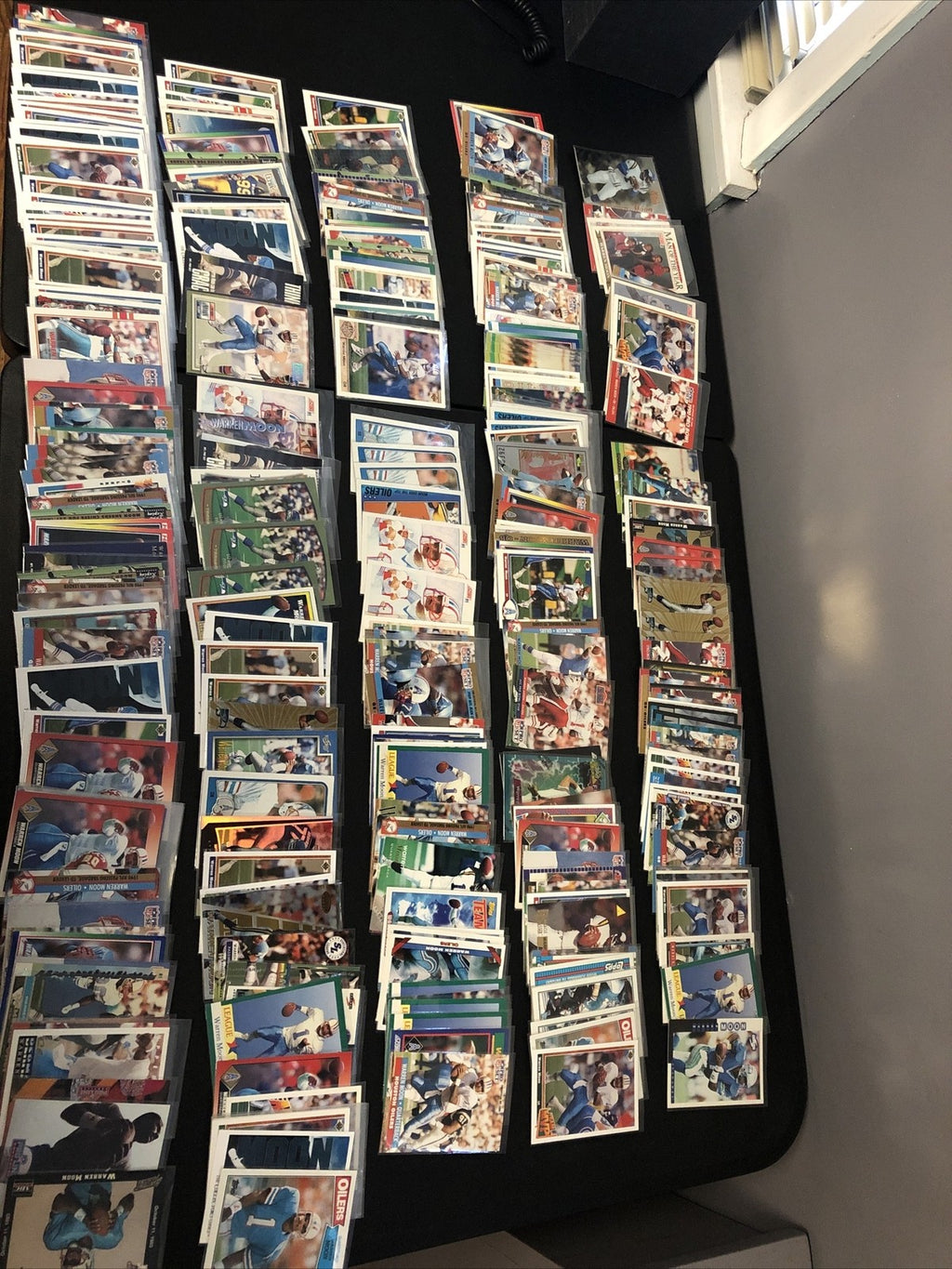 HUGE 311 CARD WARREN MOON LOT,GREAT INSERTS/MIXED YRS/ALL IN PENNYS/SOME DUPS