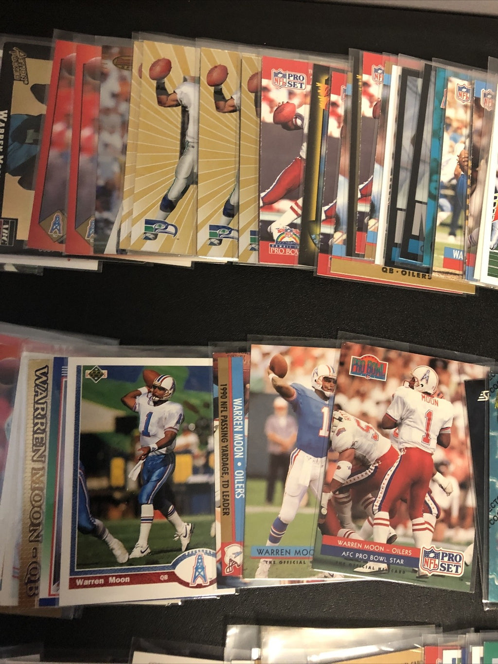HUGE 311 CARD WARREN MOON LOT,GREAT INSERTS/MIXED YRS/ALL IN PENNYS/SOME DUPS