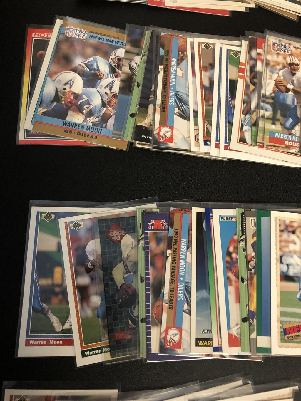 HUGE 311 CARD WARREN MOON LOT,GREAT INSERTS/MIXED YRS/ALL IN PENNYS/SOME DUPS