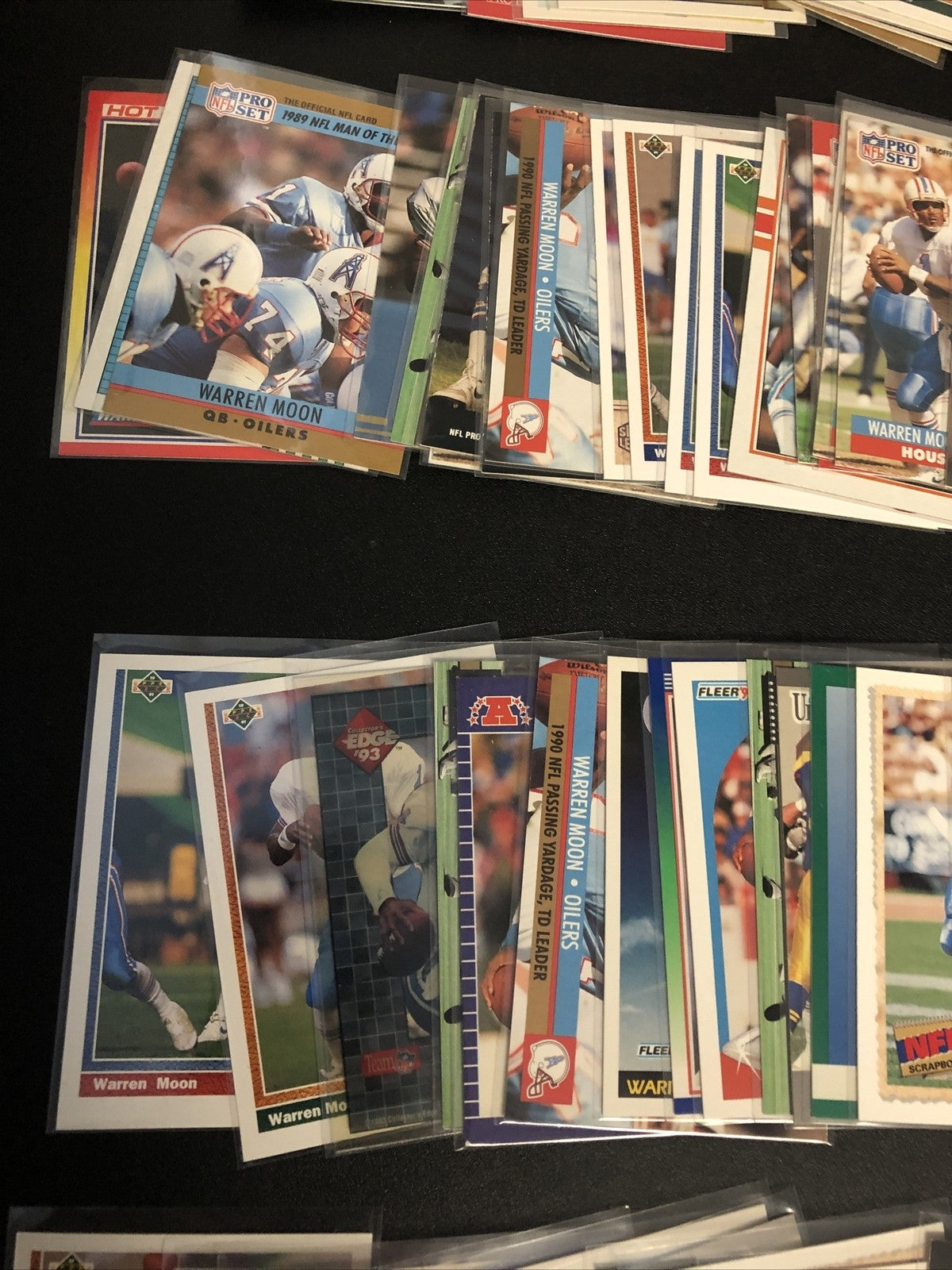 HUGE 311 CARD WARREN MOON LOT,GREAT INSERTS/MIXED YRS/ALL IN PENNYS/SOME DUPS
