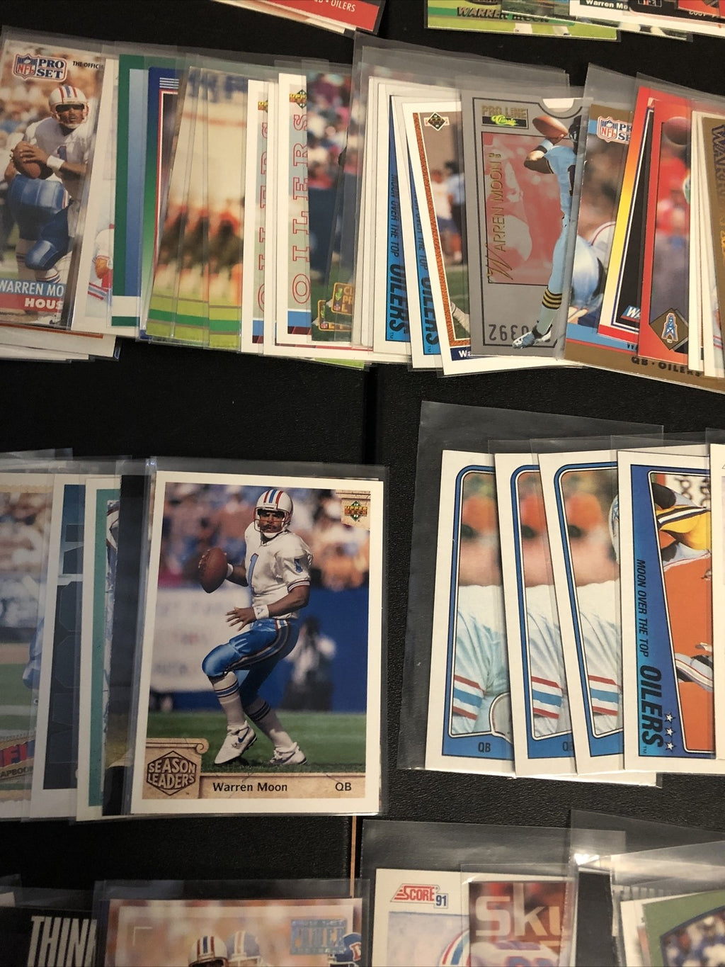 HUGE 311 CARD WARREN MOON LOT,GREAT INSERTS/MIXED YRS/ALL IN PENNYS/SOME DUPS