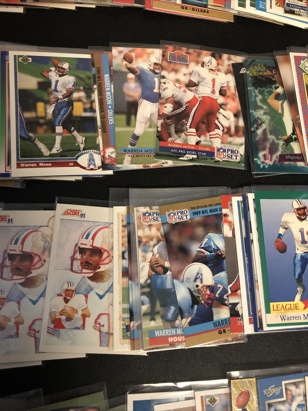 HUGE 311 CARD WARREN MOON LOT,GREAT INSERTS/MIXED YRS/ALL IN PENNYS/SOME DUPS