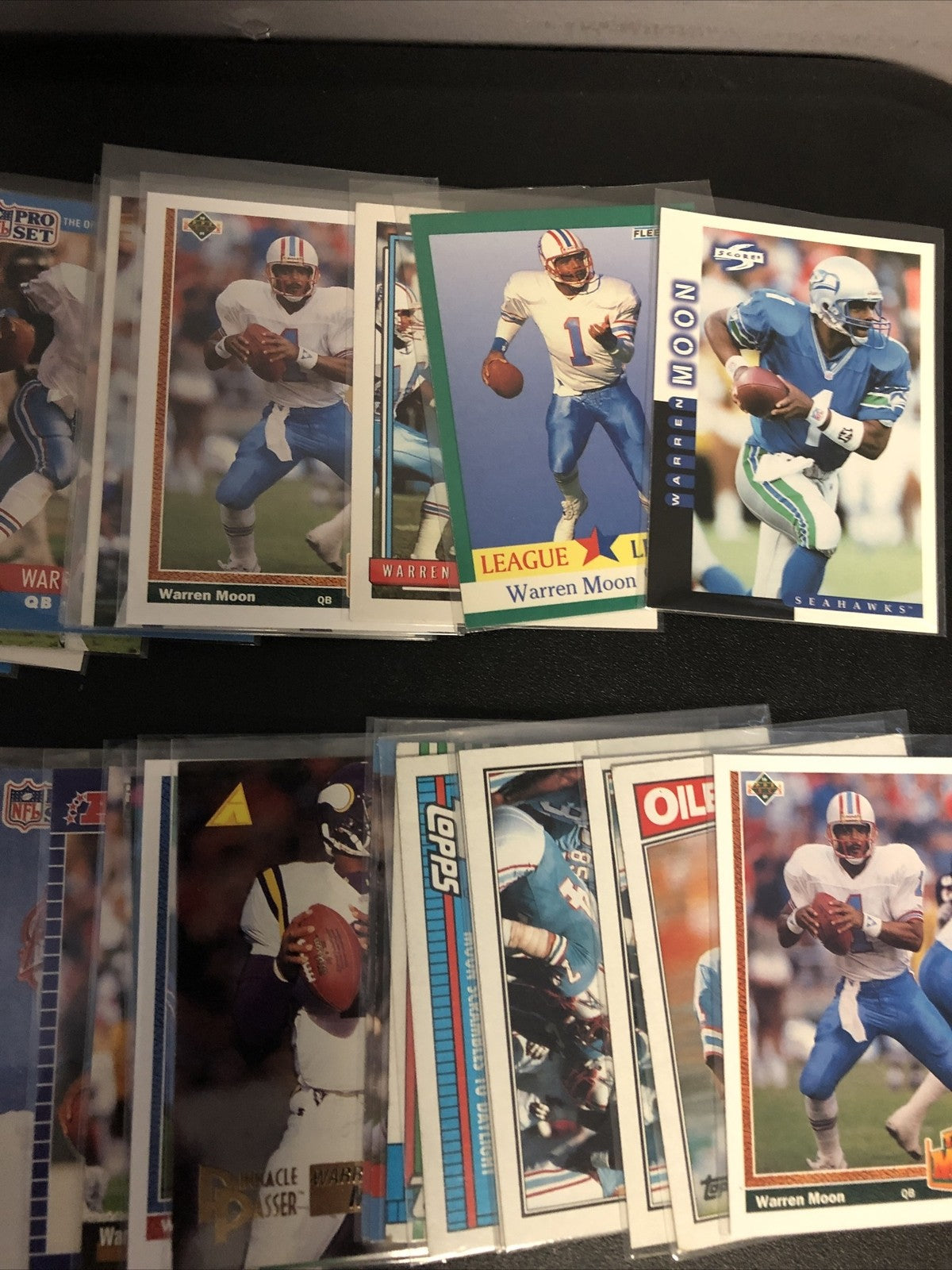 HUGE 311 CARD WARREN MOON LOT,GREAT INSERTS/MIXED YRS/ALL IN PENNYS/SOME DUPS