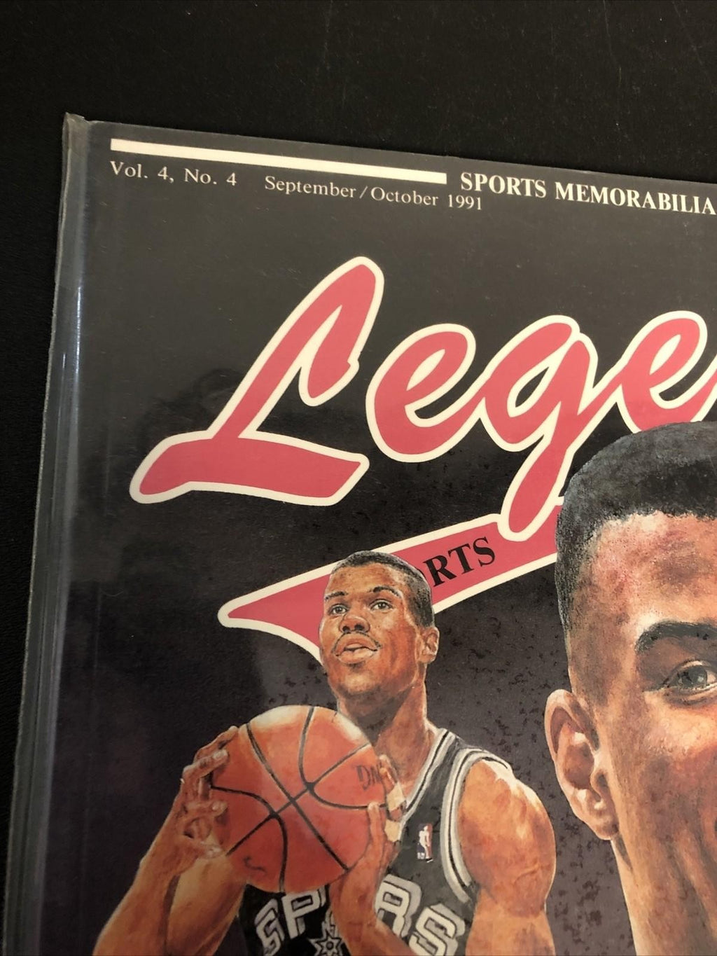 91’ LEGENDS SPORTS MEMORABILIA MAGAZINE.VOL-4 #4 SEP/OCT ROBINSON
