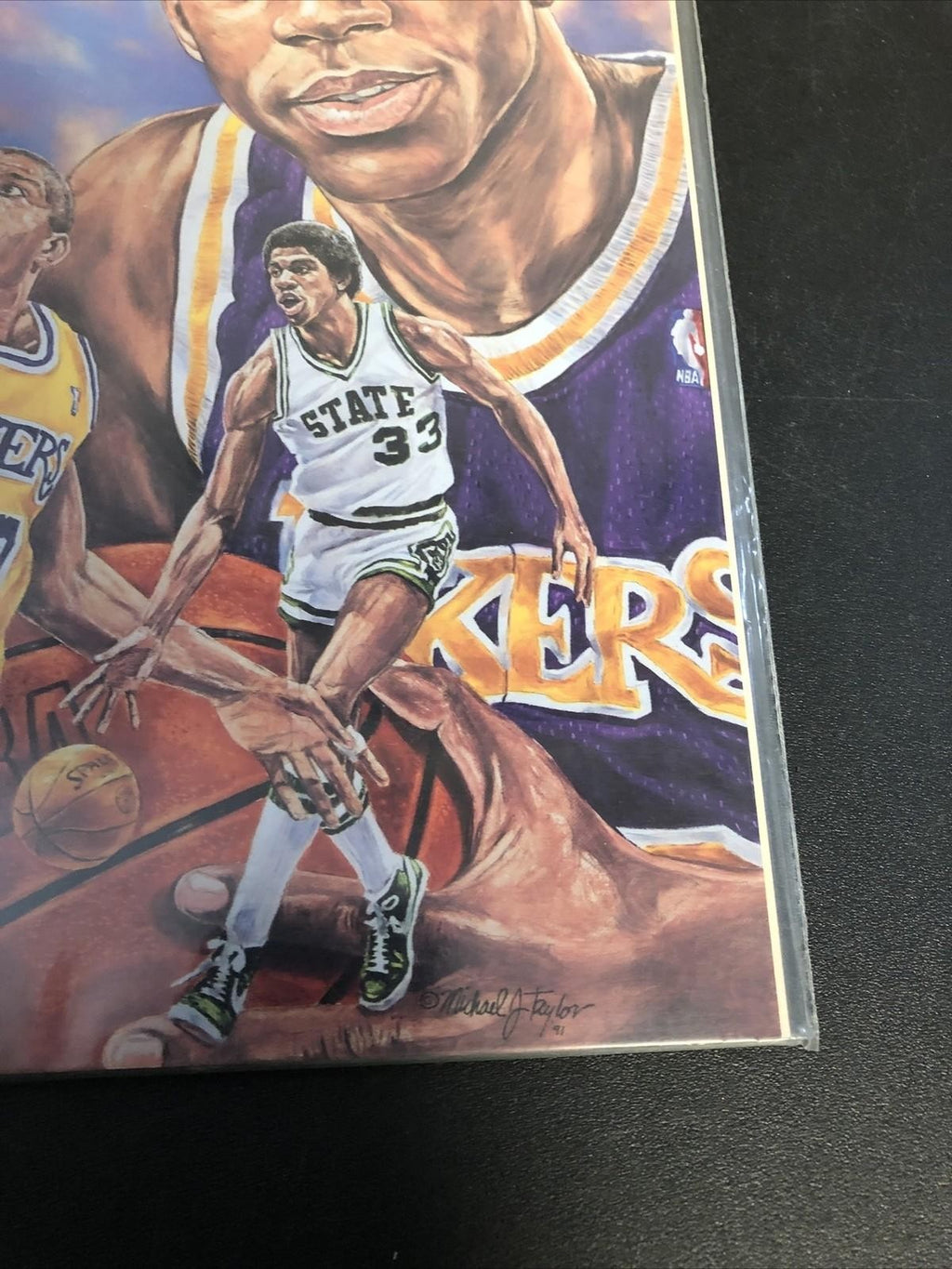 PLASTIC 92’ LEGENDS SPORTS MEMORABILIA MAGAZINE.VOL-5 #2 MAR/APR JOHNSON