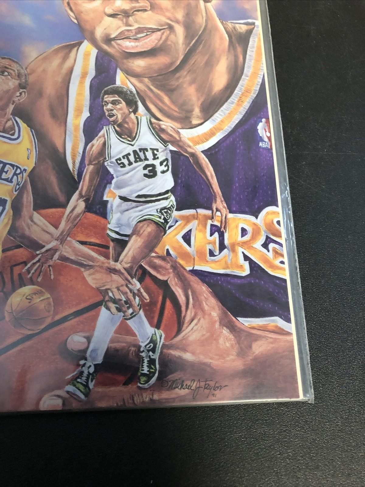 PLASTIC 92’ LEGENDS SPORTS MEMORABILIA MAGAZINE.VOL-5 #2 MAR/APR JOHNSON