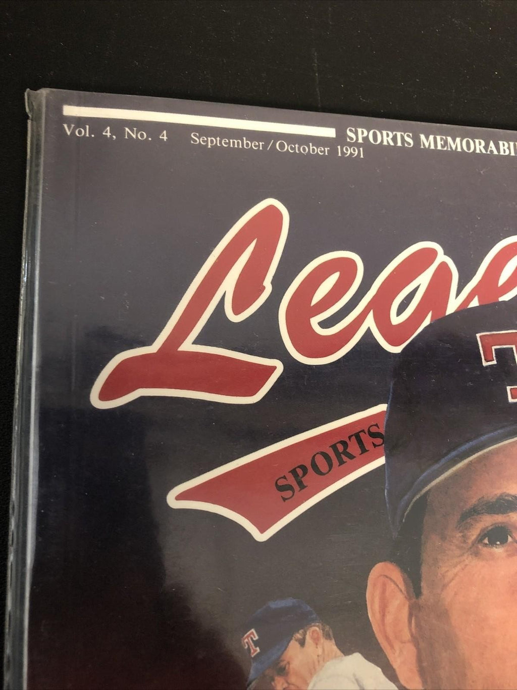 91’ LEGENDS SPORTS MEMORABILIA MAGAZINE. VOL-4 #4 SEP/OCT! RYAN