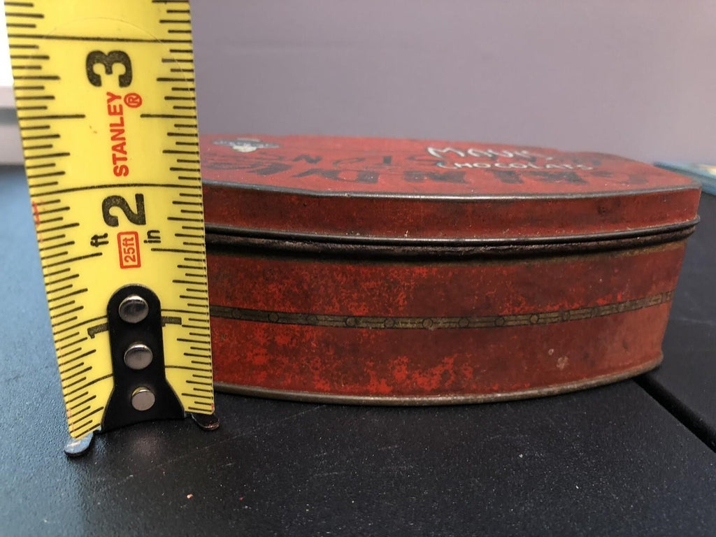INTAGE ANTIQUE DEVOINE ,MAVIS CHOCOLATS “FRENCH FORMULA” ORIGINAL TIN