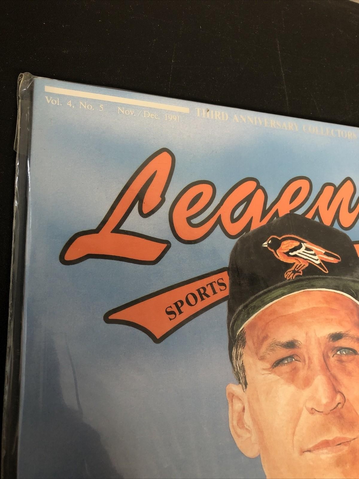 91’ LEGENDS SPORTS MEMORABILIA MAGAZINE. VOL-4 #5 NOV/DEC RIPKEN