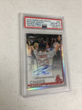 Michael Chavis 2019 Topps Chrome Update Rookie Debut Auto-Pop 21 PSA Gem Mint 10