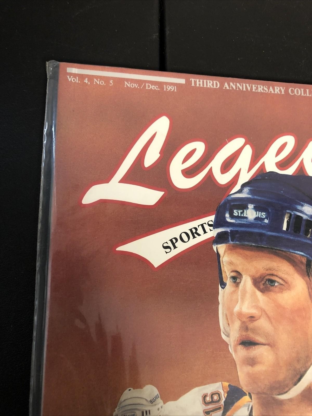 91’ LEGENDS SPORTS MEMORABILIA MAGAZINE. VOL-4 #5 NOV/DEC HULL