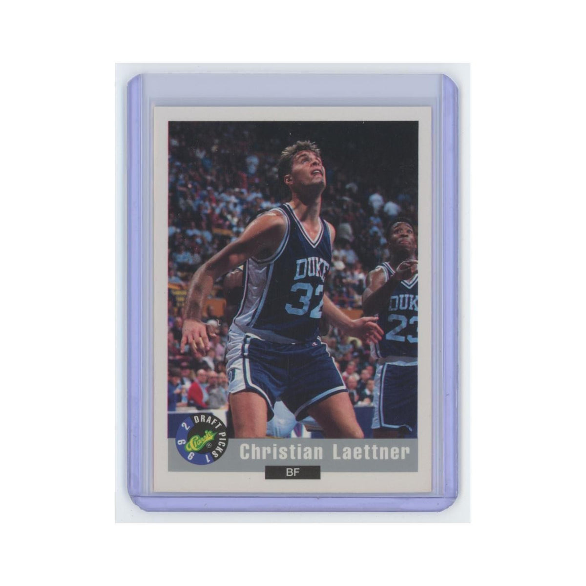 Christian Laettner 1992 Classic Draft Picks #43 Basketball Card NM