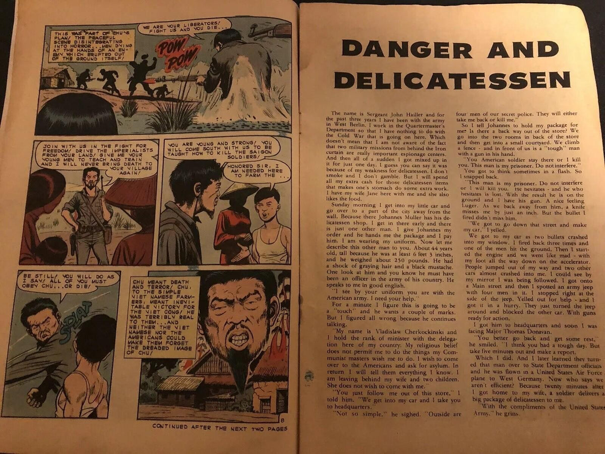 NOVEMBER 1965 THE FIGHTIN 5 MAGAZINE VOL 2 / NO 35 CHARLTON COMIC