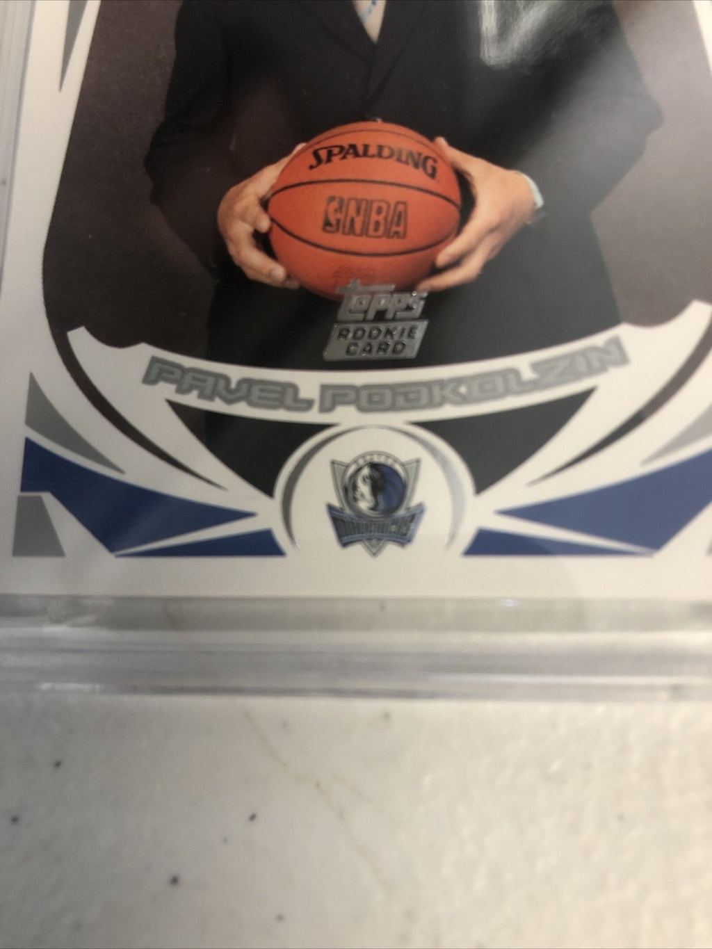 2004-05 Topps #241 Pavel Podkolzin RC Dallas Mavericks BCCG Graded 10 Mint