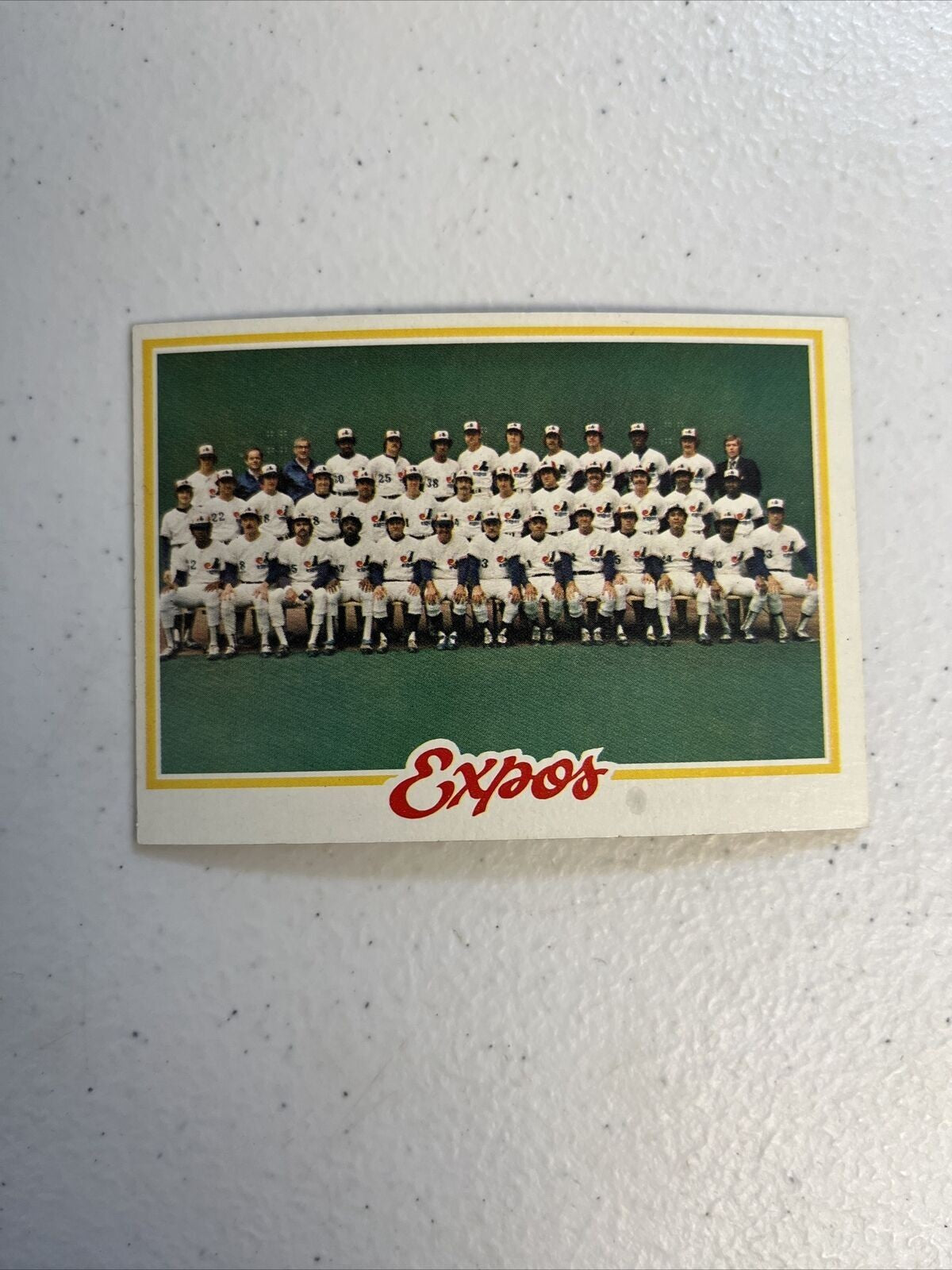 1978 TOPPS TEAM CHECKLIST MONTREAL EXPOS #244