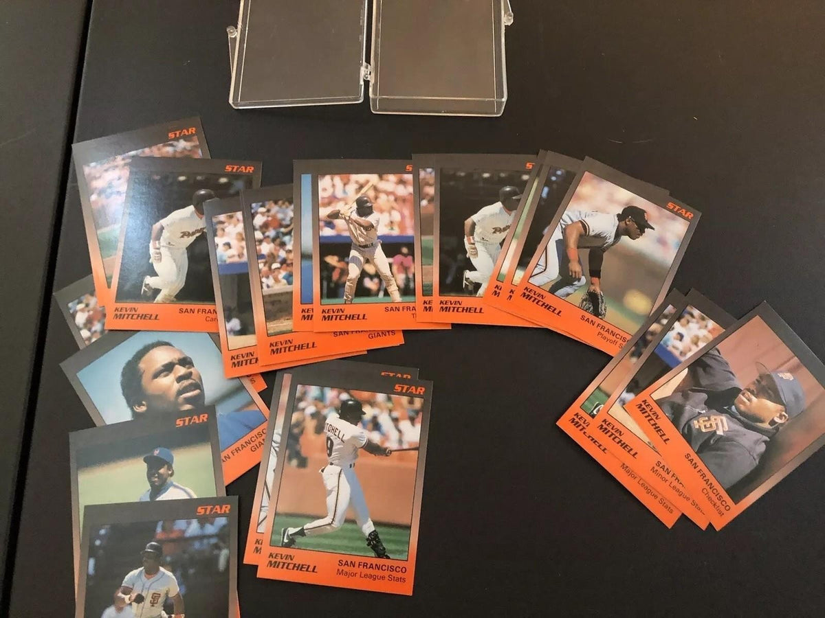 1989 STAR COMPANY KEVIN MITCHELL 1-11 CARD SETS NM/M