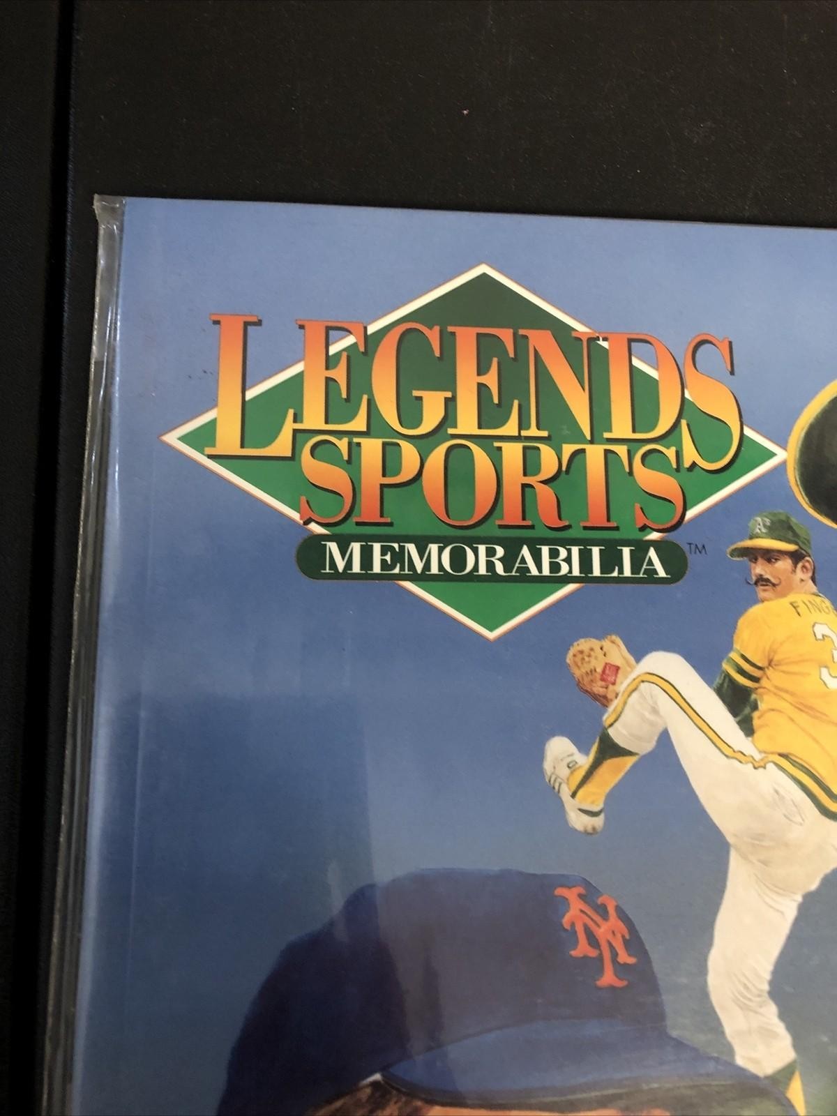 92’ LEGENDS SPORTS MEMORABILIA MAGAZINE. JUL/AUG ECK/SEAVER