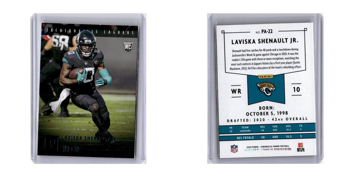 2020 Panini Chronicles Laviska Shenault Jr Jaguars #PA-22