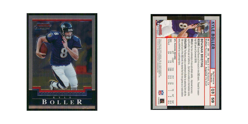 2004 Bowman Chrome Kyle Boller #59