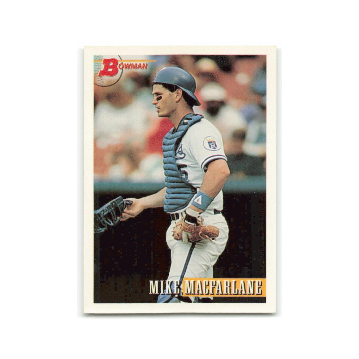 Mike Macfarlane 1993 Bowman #505 Kansas City Royals Baseball Card NM