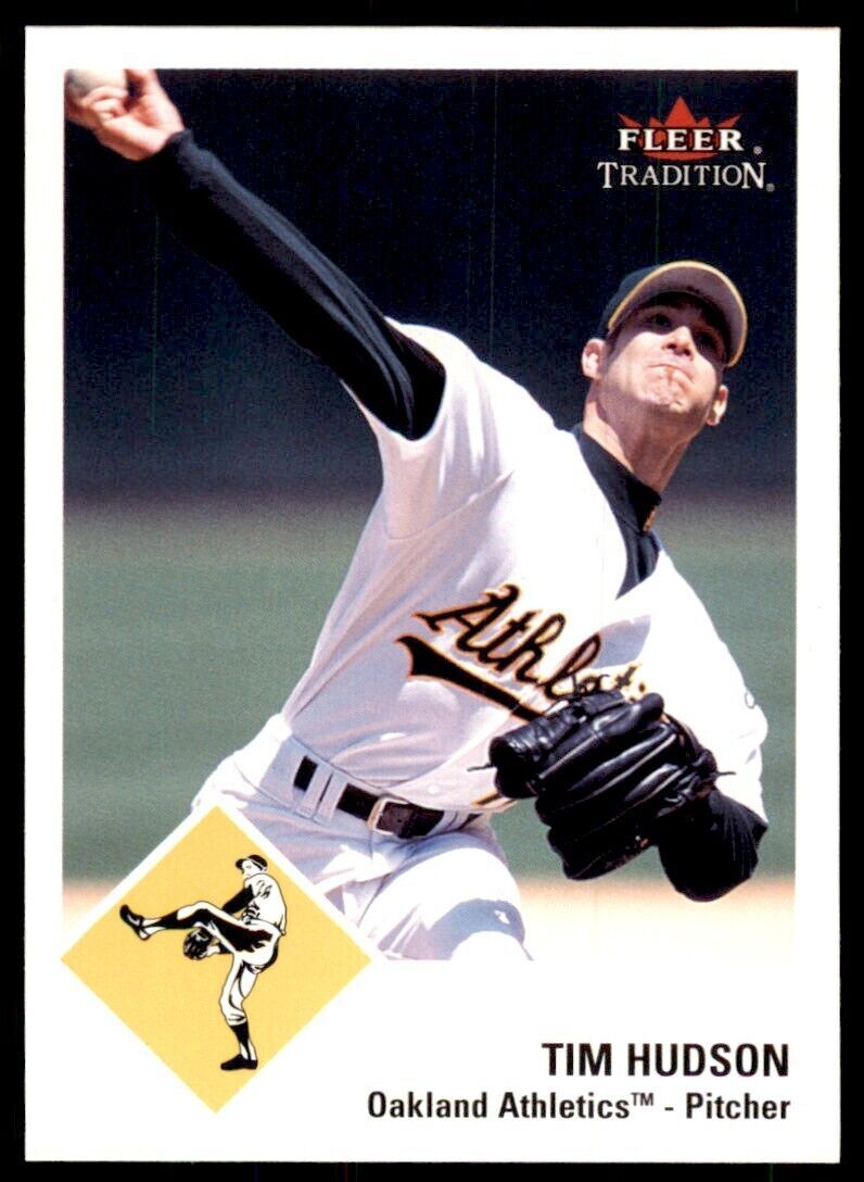 2003 Fleer Tradition Tim Hudson Oakland Athletics #400