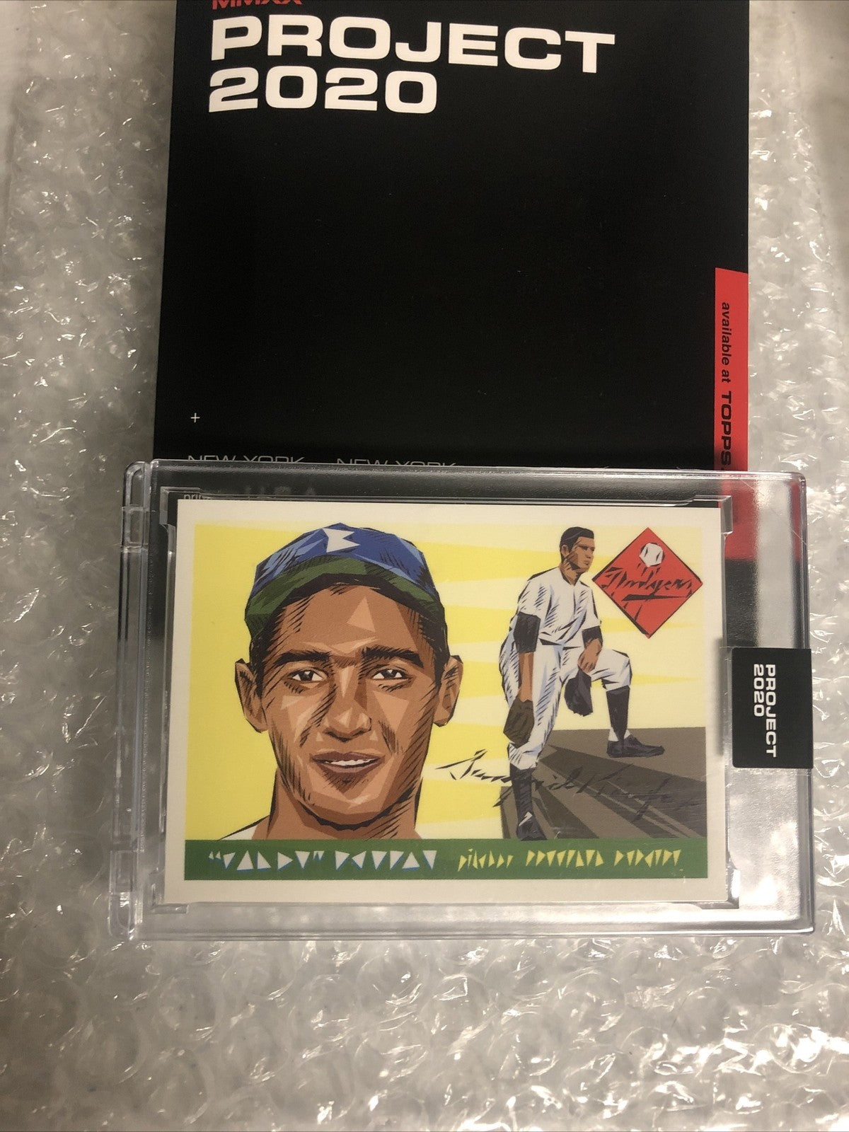 2-2020 Topps Project /43147 Sandy Koufax Naturel #89 HOF🔥