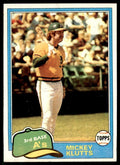 1981 TOPPS MICKEY KLUTTS OAKLAND ATHLETICS #232