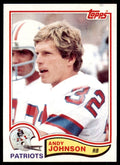 1982 TOPPS ANDY JOHNSON NEW ENGLAND PATRIOTS #155