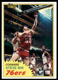 1981-82 TOPPS STEVE MIX PHILADELPHIA 76ERS #E92