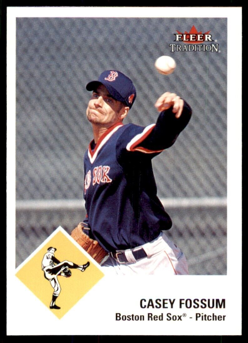 2003 Fleer Tradition Casey Fossum Boston Red Sox #210