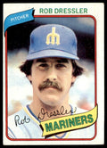 1980 TOPPS ROB DRESSLER SEATTLE MARINERS #366
