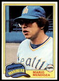 1981 TOPPS MARIO MENDOZA SEATTLE MARINERS #76