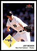 2003 Fleer Tradition Jeff Weaver. New York Yankees #404