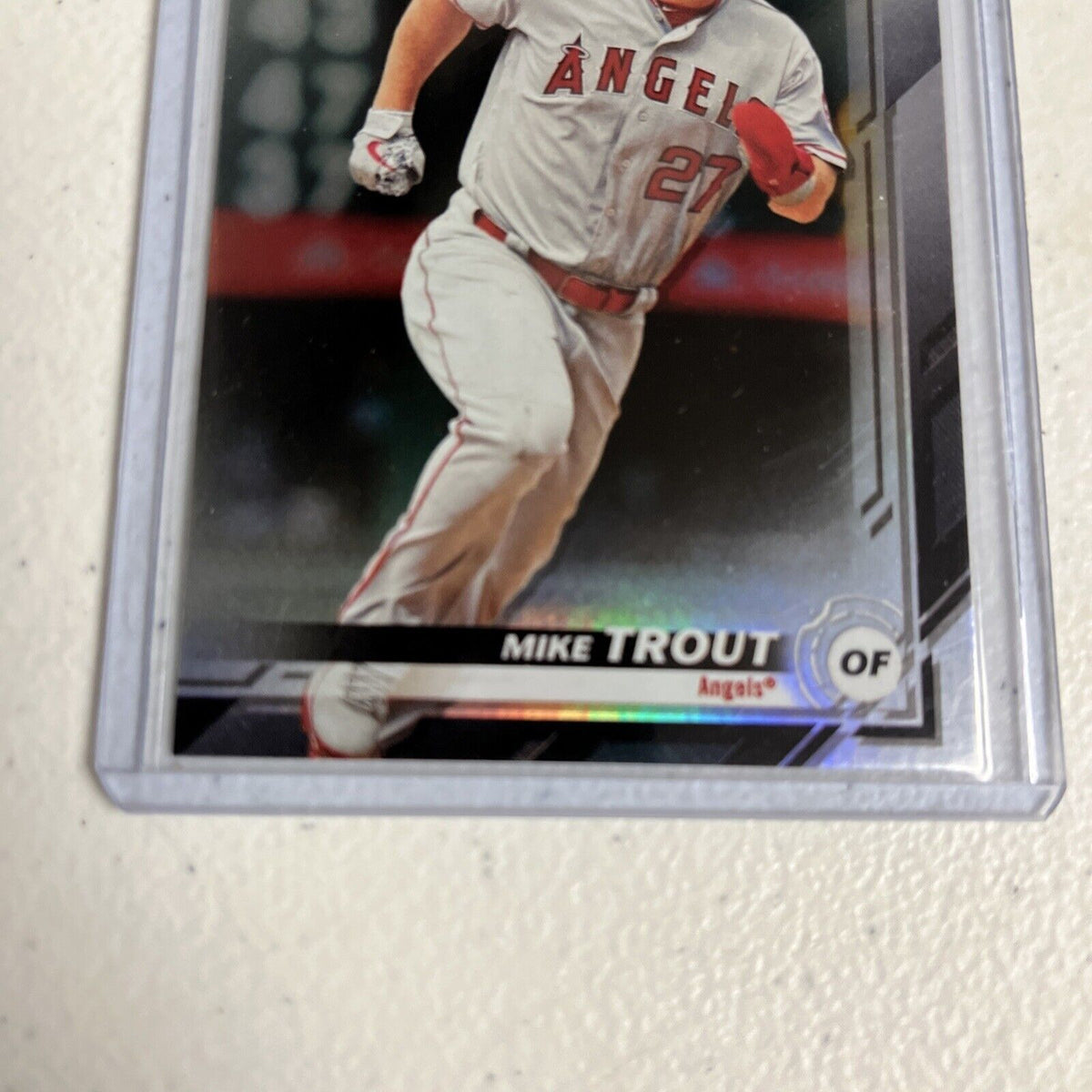 2019 Bowman Platinum Mike Trout #1 Angels