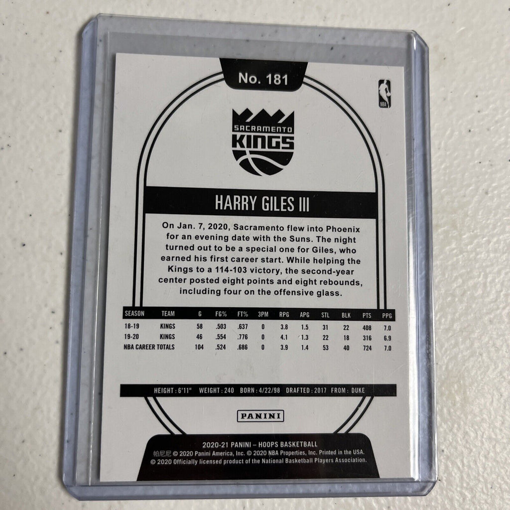 1 Sharp 2020/21 Panini NBA Hoops Teal Blue Explosion 181 Harry Giles III🔥🔥