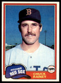 1981 TOPPS CHUCK RAINEY BOSTON RED SOX #199