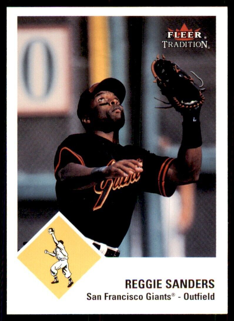 2003 Fleer Tradition Reggie Sanders. San Francisco Giants #275