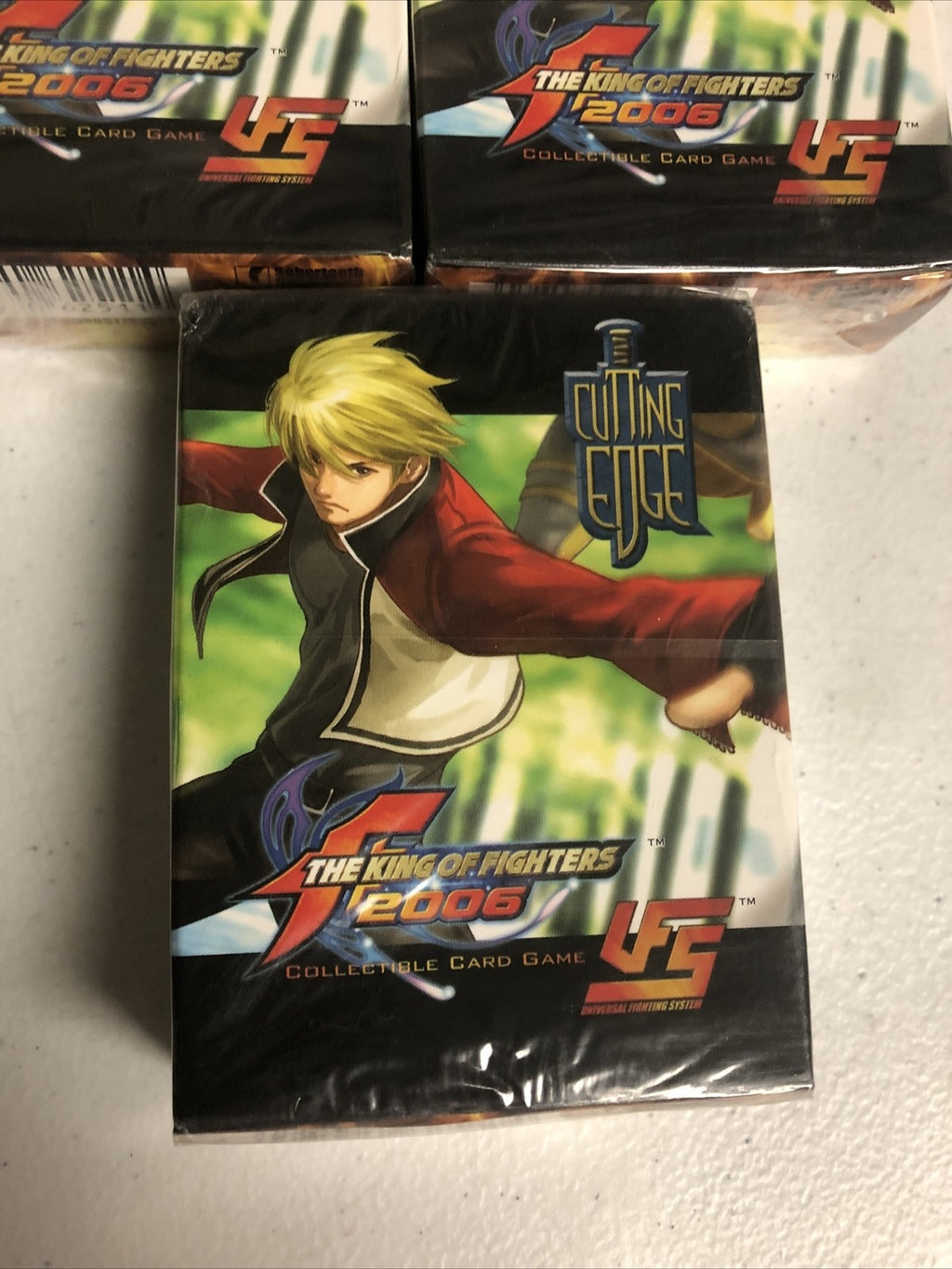 UFS Rock Howard Starter Decks NEW King of Fighters Universal Fighting System 3ct