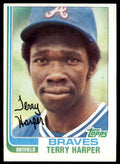 1982 TOPPS TERRY HARPER ATLANTA BRAVES #507