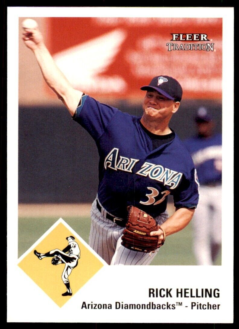 2003 Fleer Tradition Rick Helling Arizona Diamondbacks #240
