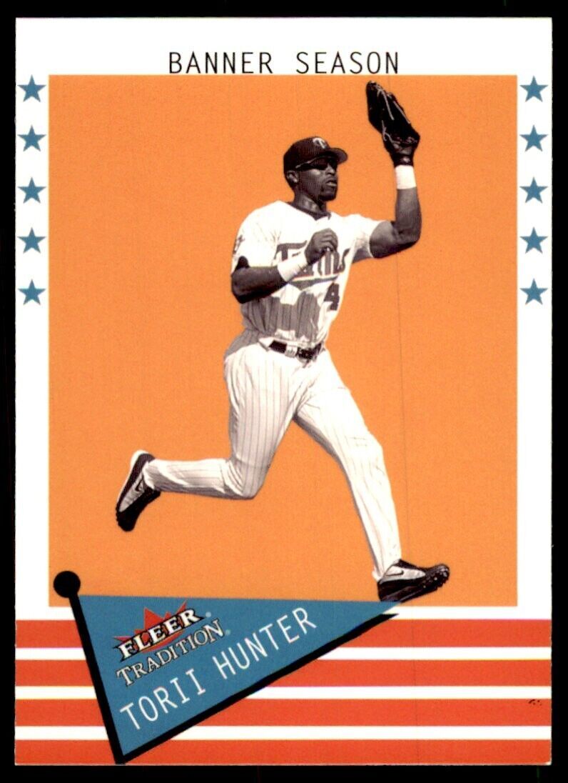 2003 Fleer Tradition Torii Hunter Minnesota Twins #480
