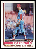 1982 TOPPS MARK LITTELL ST. LOUIS CARDINALS #56