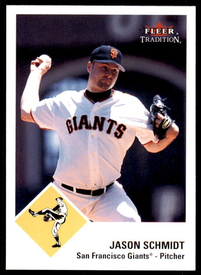 2003 Fleer Tradition Jason Schmidt. San Francisco Giants #188