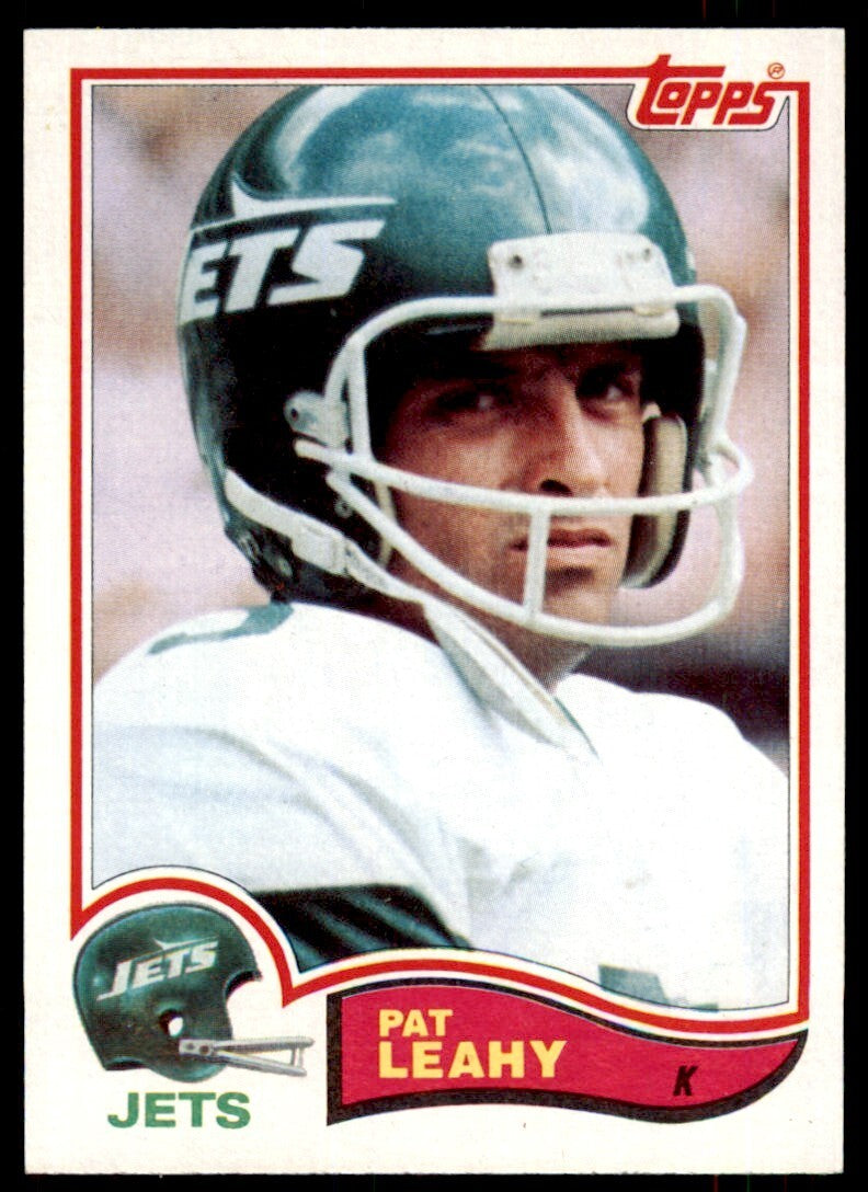 1982 TOPPS PAT LEAHY NEW YORK JETS #173