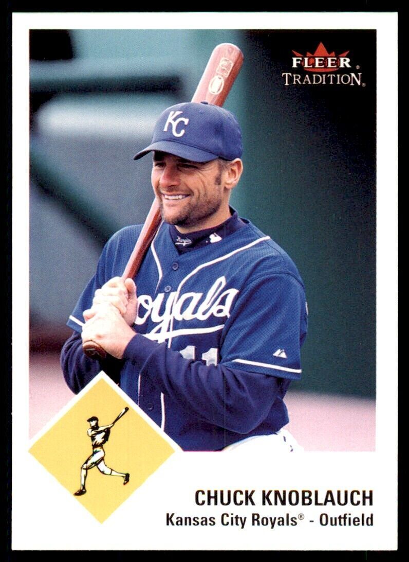 2003 Fleer Tradition Chuck Knoblauch Kansas City Royals #394