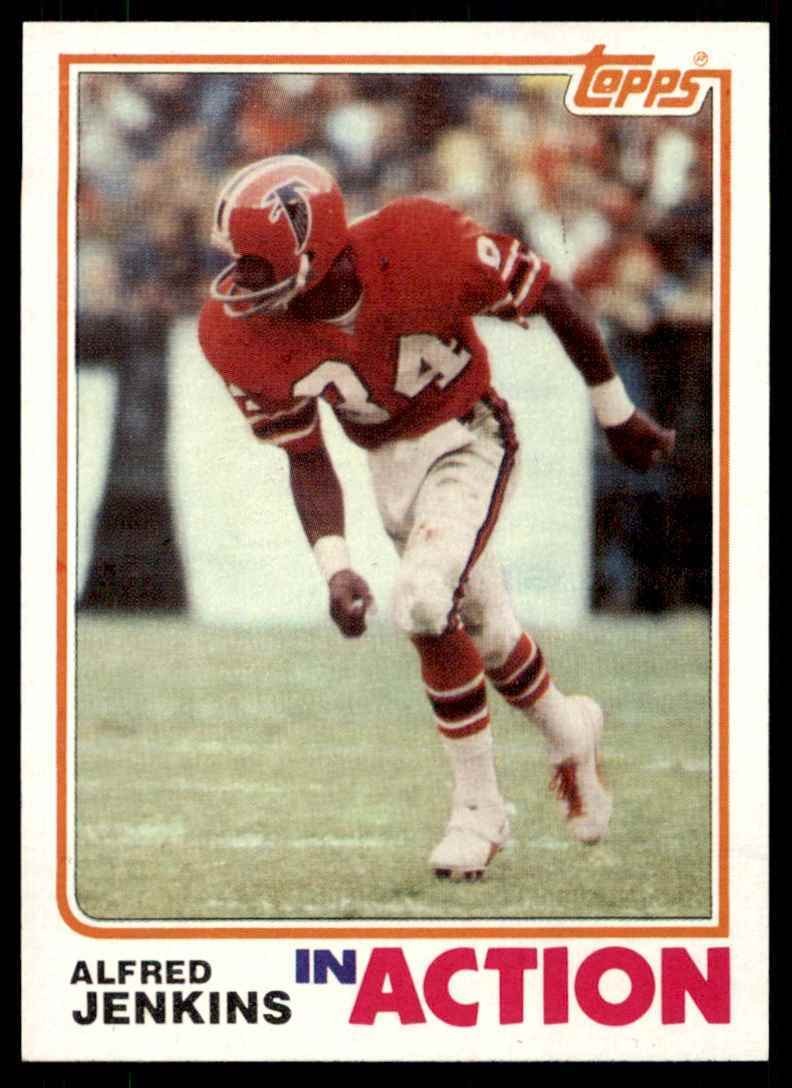 1982 TOPPS ALFRED JENKINS ATLANTA FALCONS #282