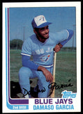 1982 TOPPS DAMASO GARCIA TORONTO BLUE JAYS #596