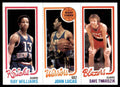 1980-81 TOPPS RAY WILLIAMS/JOHN LUCAS/DAVE TWARDZIK NEW YORK KNICKS #173