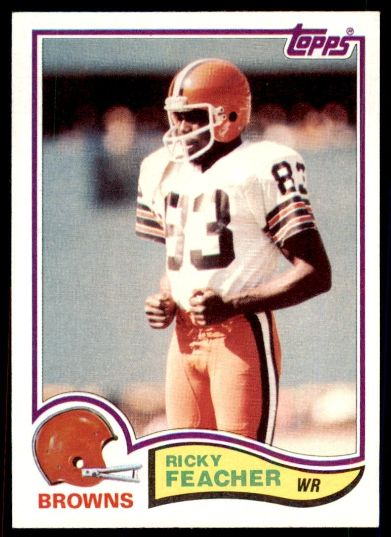 1982 TOPPS RICKY FEACHER CLEVELAND BROWNS #63